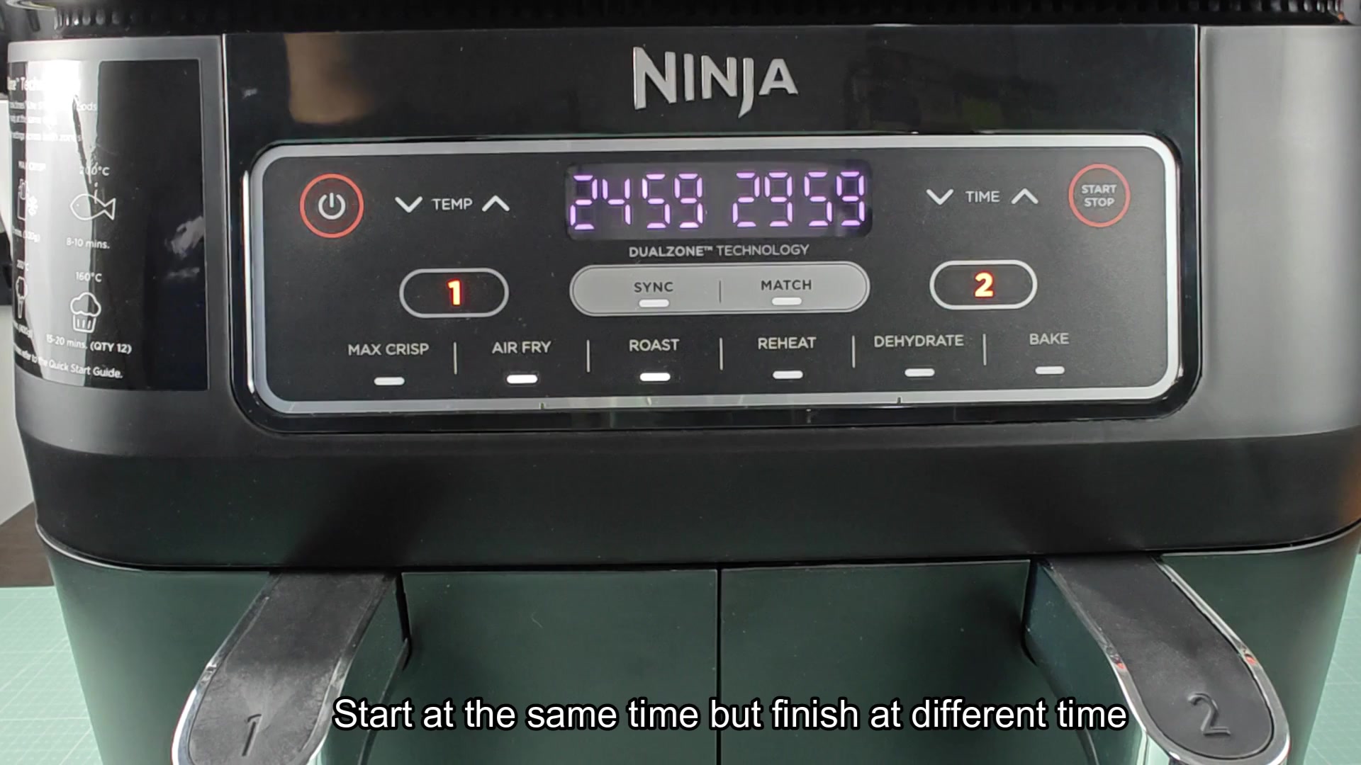 Different finish times countdown Different finish times countdown