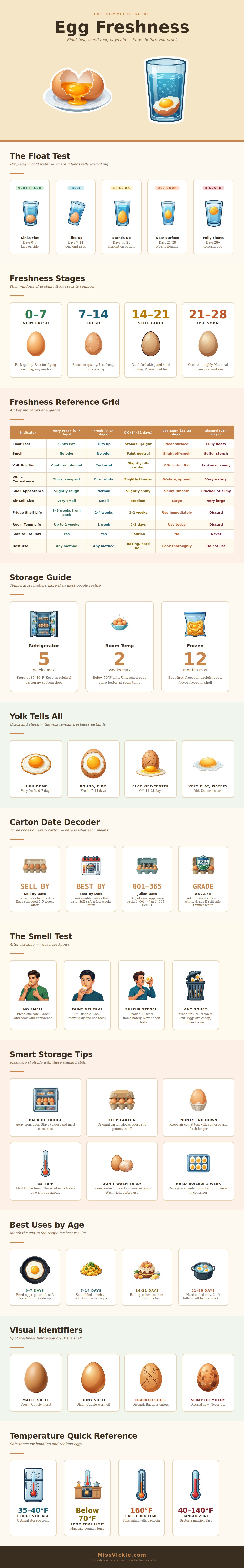 Egg Freshness Chart