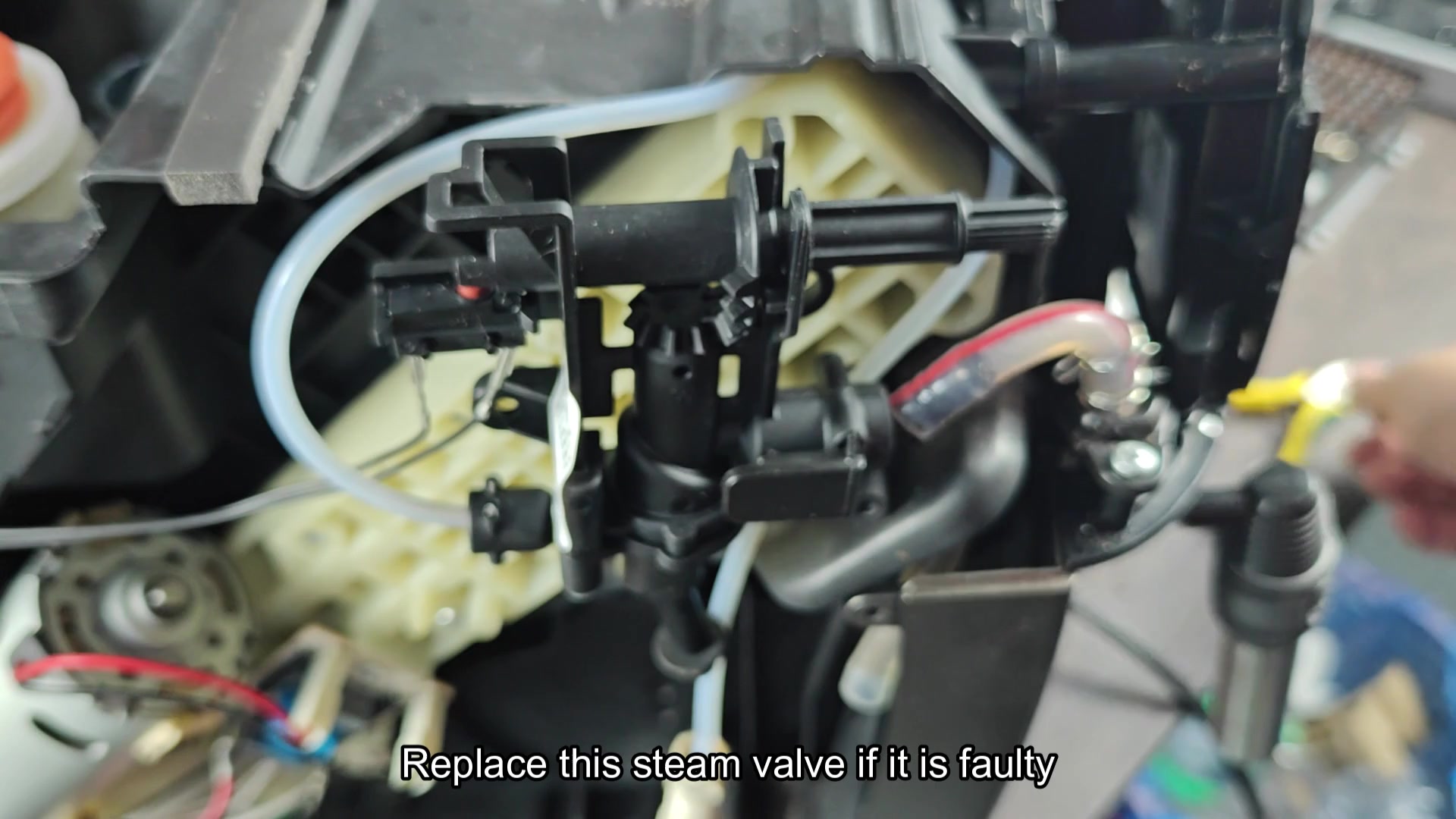 Faulty steam valve needs replacement Faulty steam valve needs replacement