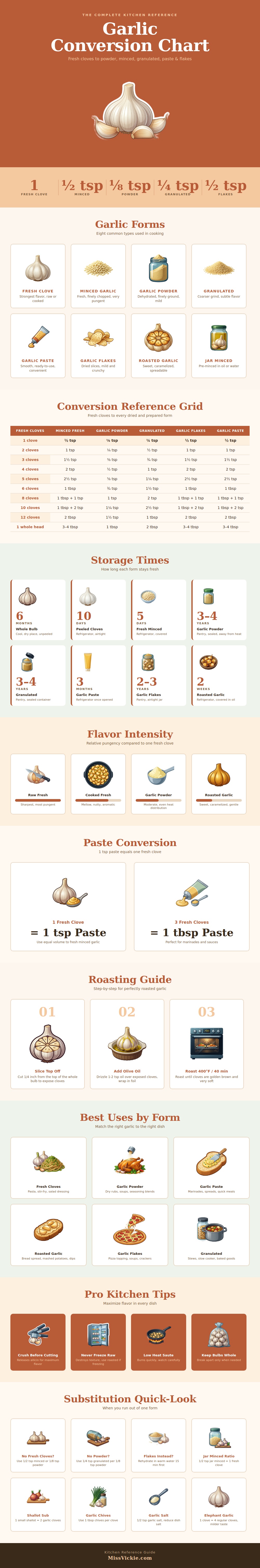 Garlic Conversion Chart