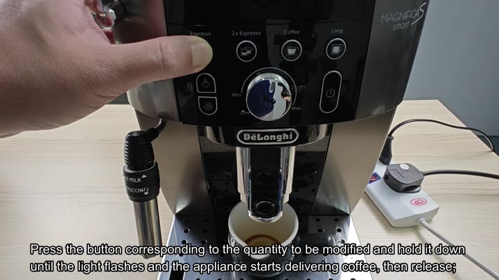 Hold button until light flashes to adjust Hold button until light flashes to adjust