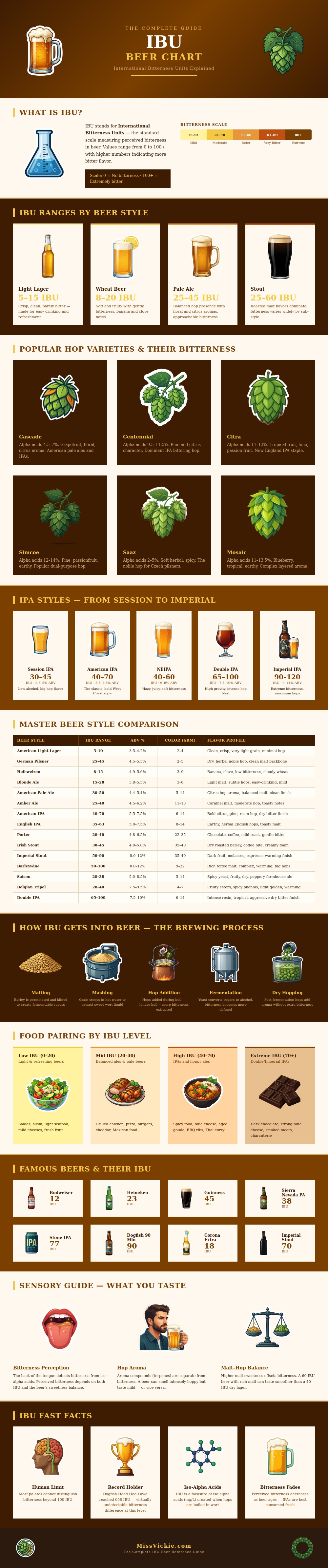 Ibu Beer Chart