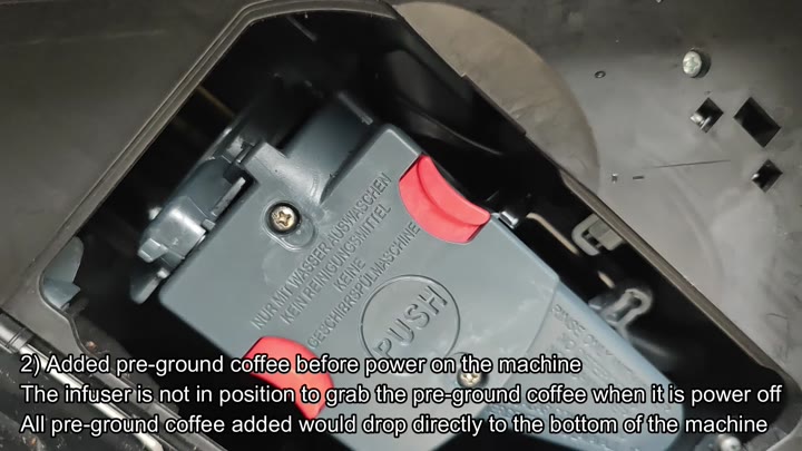 Internal infuser mechanism without power Internal infuser mechanism without power