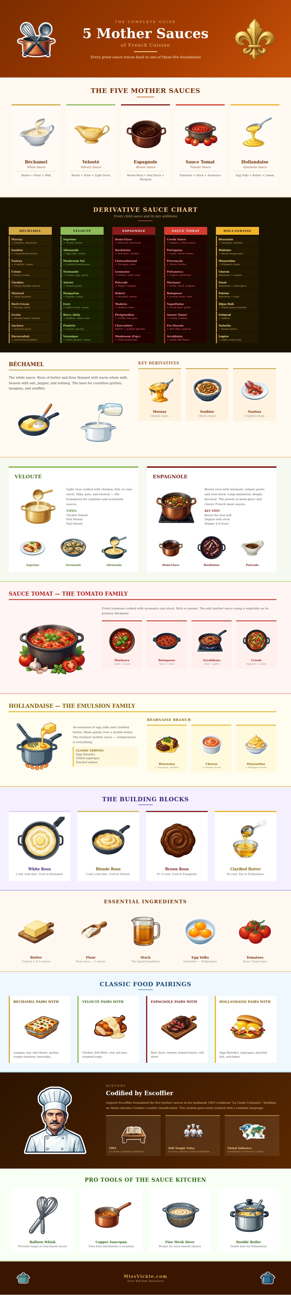 Mother Sauce Chart