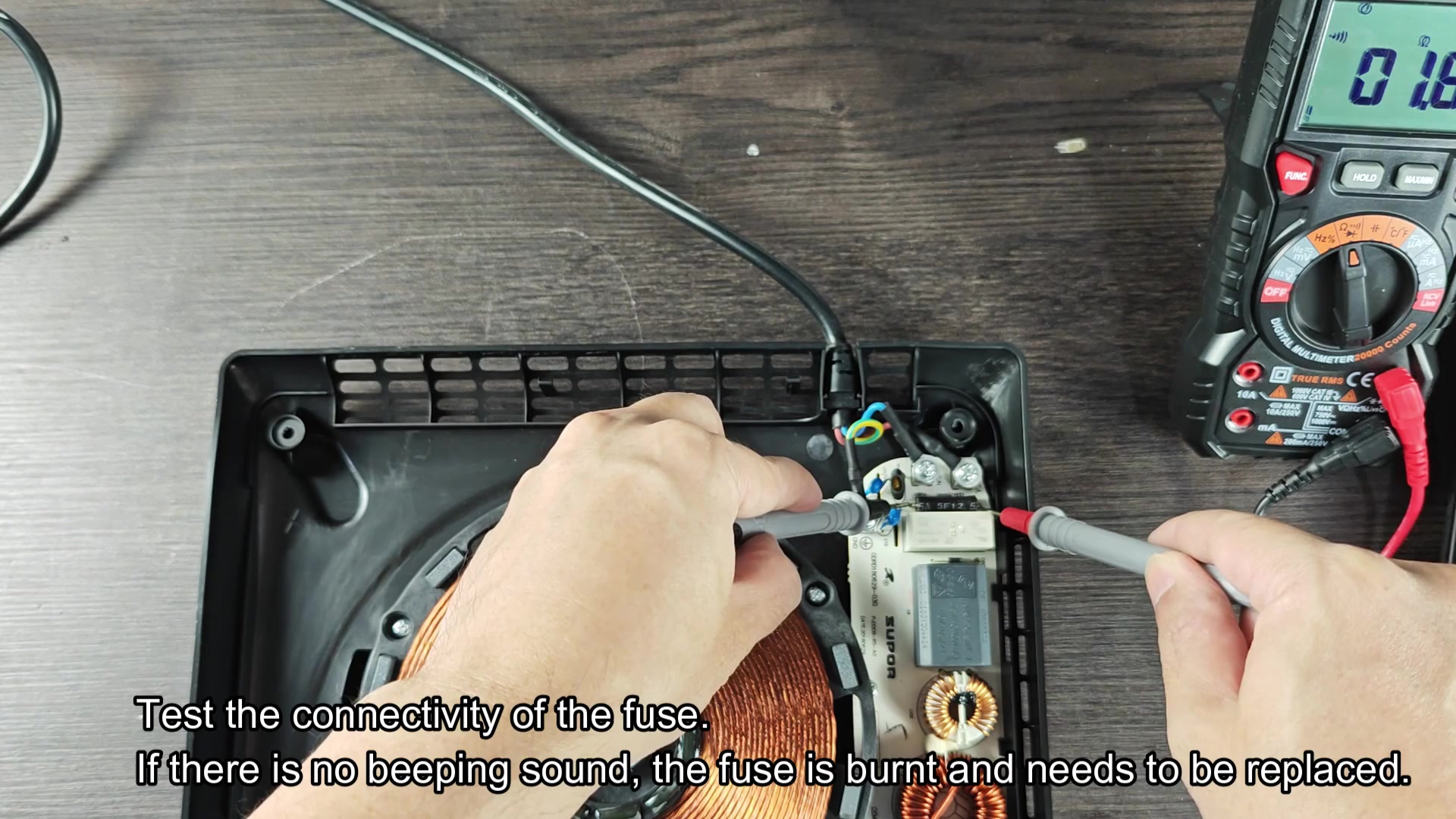 Multimeter reads zero resistance Multimeter reads zero resistance
