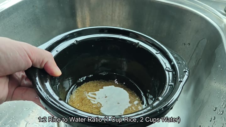One cup rice two cups water One cup rice two cups water
