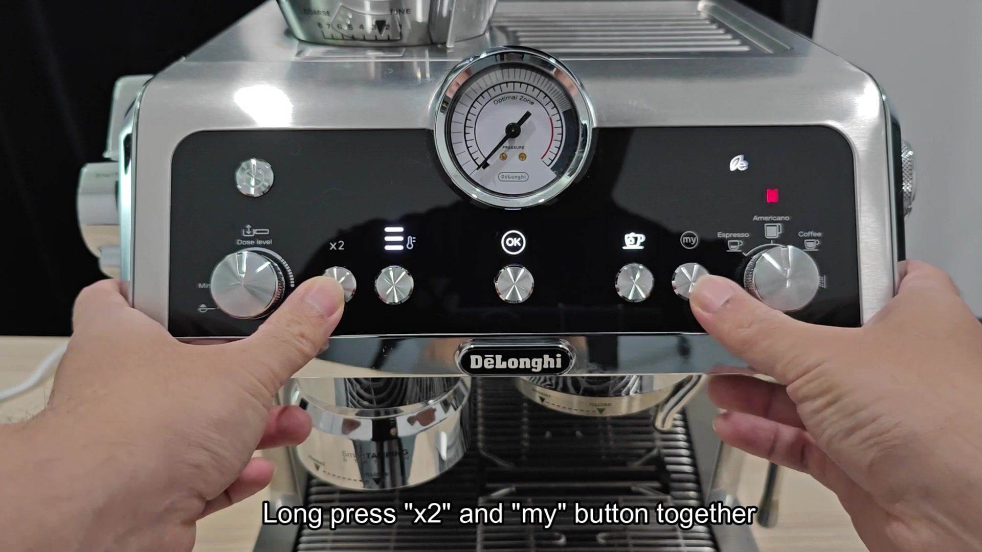 Pressing x2 and my buttons together Pressing x2 and my buttons together
