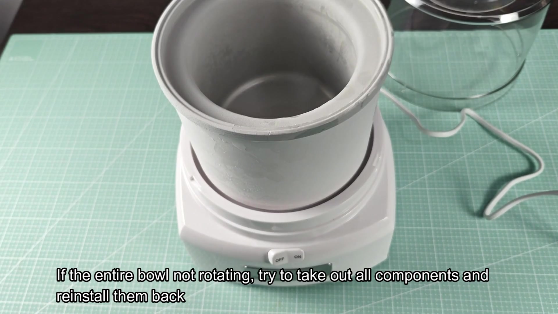 Reinstalling top component into appliance base Reinstalling top component into appliance base
