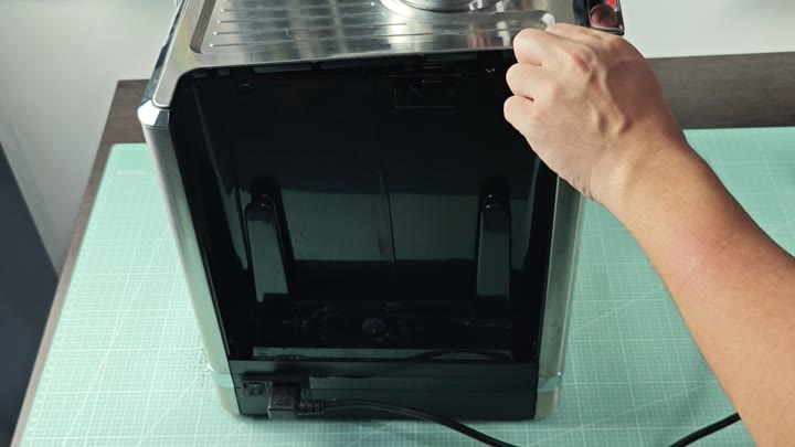 Removing transparent side panel for access Removing transparent side panel for access