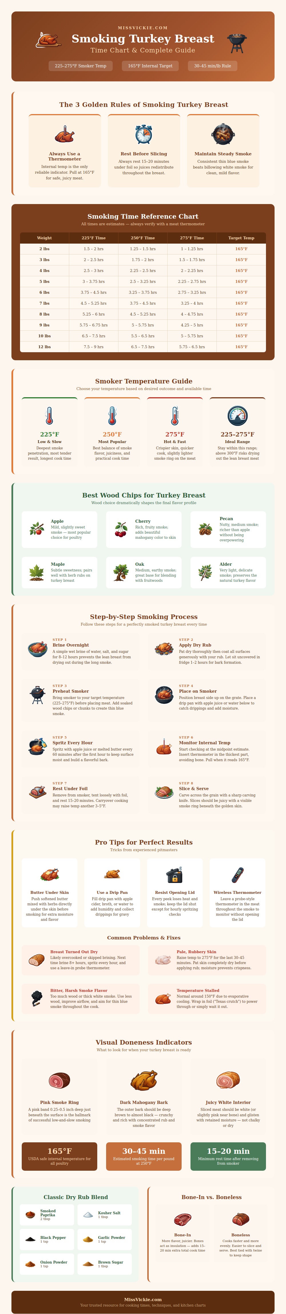 Smoking Turkey Breast Time Chart