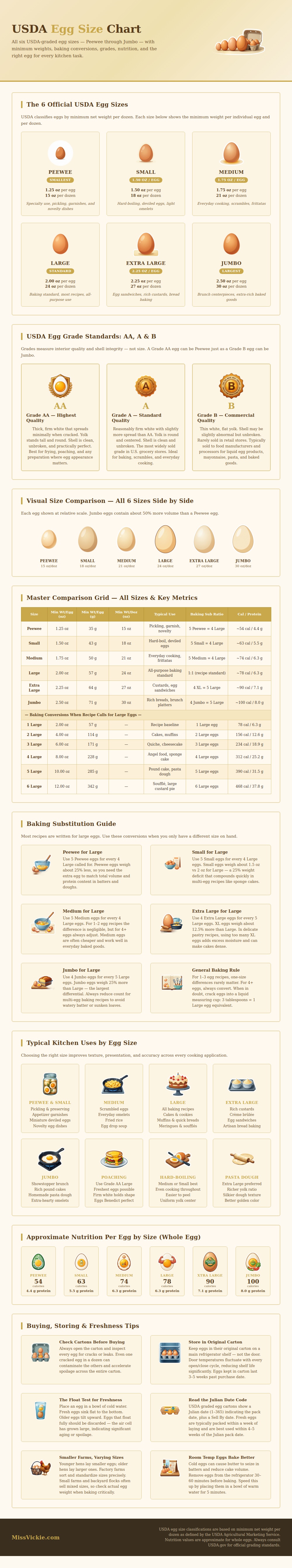 Usda Egg Size Chart