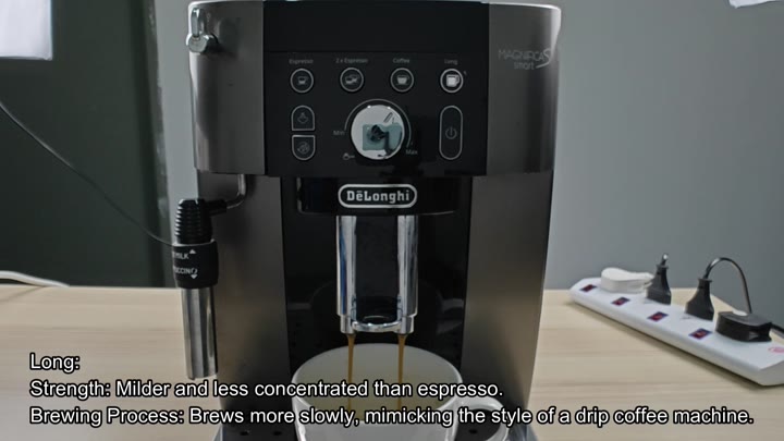 Brewing mild long coffee slowly Brewing mild long coffee slowly