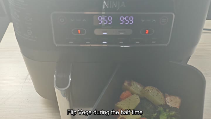 Cooking vegetables in Ninja air fryer Cooking vegetables in Ninja air fryer