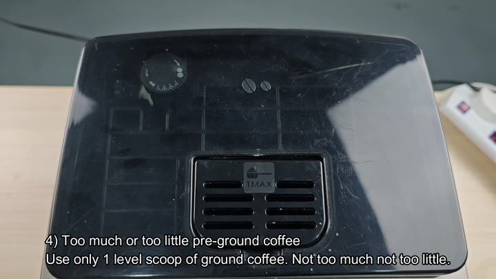 Correct scoop amount for pre-ground coffee Correct scoop amount for pre-ground coffee