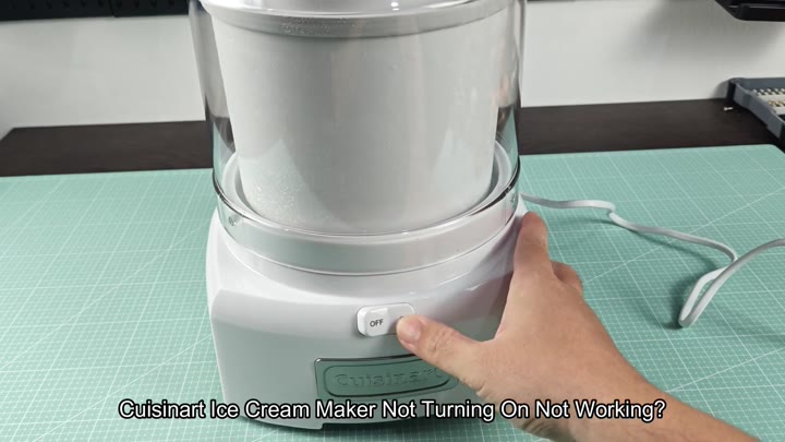 Cuisinart ice cream maker power switch Cuisinart ice cream maker power switch