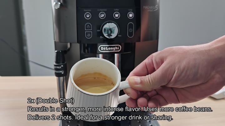 Double shot ready to serve Double shot ready to serve