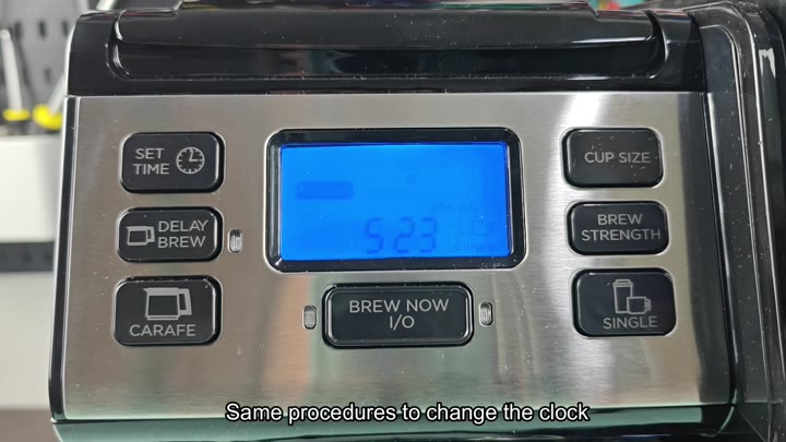 Final clock time displayed on screen Final clock time displayed on screen