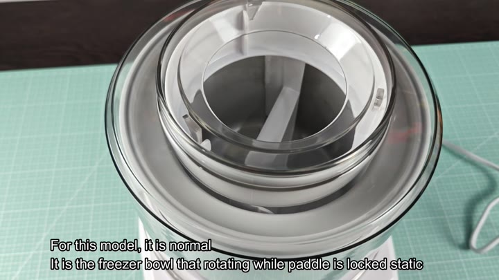 Freezer bowl rotates while paddle stays still Freezer bowl rotates while paddle stays still
