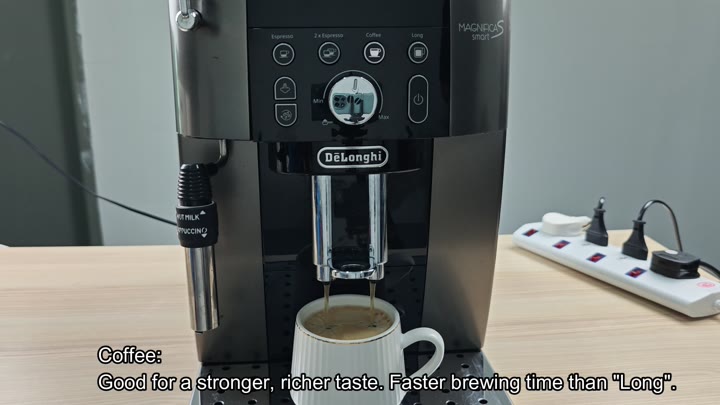 Magnifica S Smart brewing strong coffee Magnifica S Smart brewing strong coffee