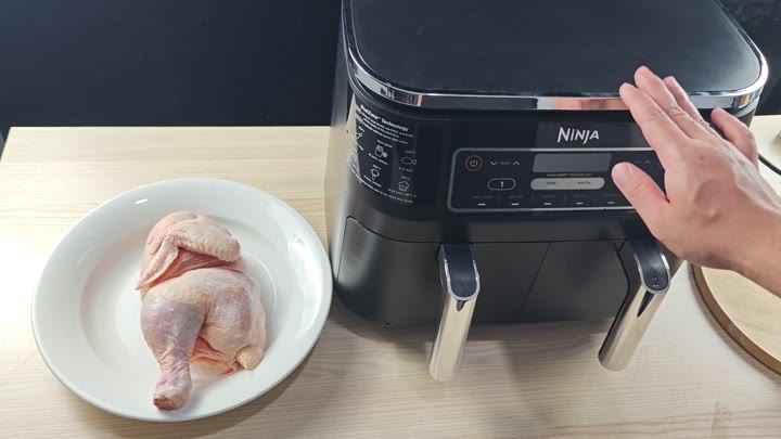 Ninja air fryer with raw chicken Ninja air fryer with raw chicken