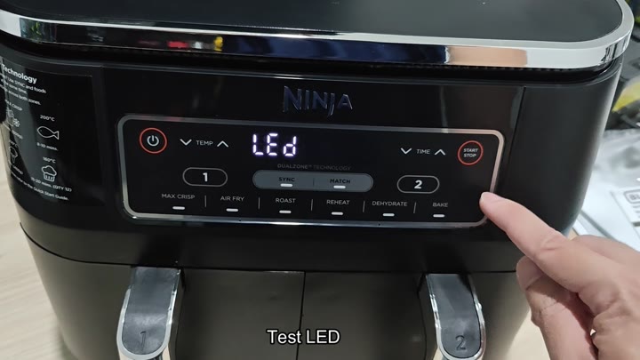 Ninja Foodi LED test display Ninja Foodi LED test display