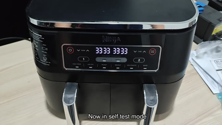 Ninja Foodi self test mode active Ninja Foodi self test mode active