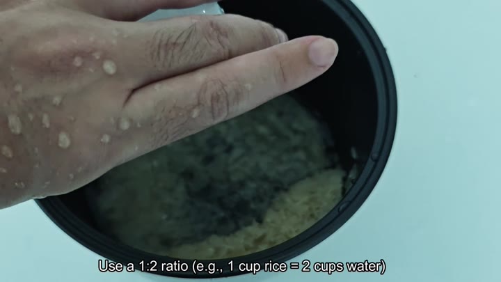 One to two rice to water ratio One to two rice to water ratio