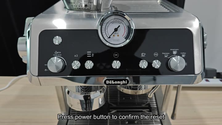 Press power button to confirm reset Press power button to confirm reset
