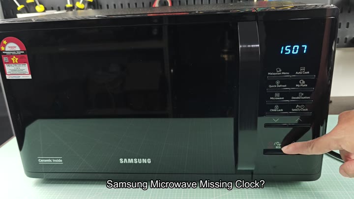 Samsung microwave ECO button pressed Samsung microwave ECO button pressed
