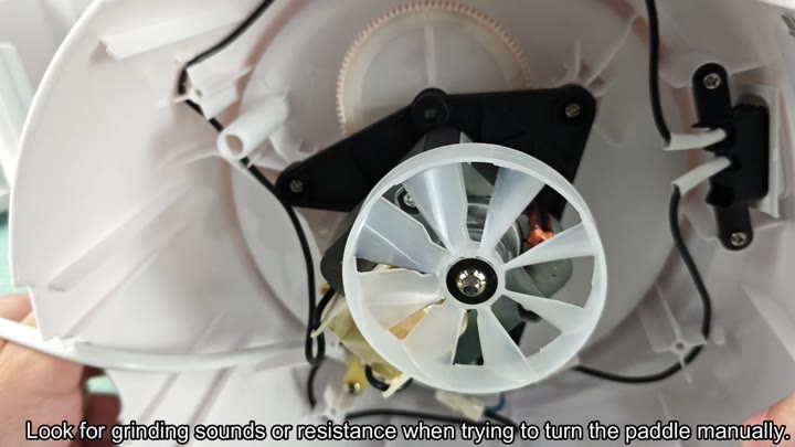 Test paddle movement resistance Test paddle movement resistance
